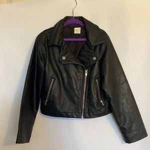 Crazy 8 toddler Moto Jacket 🏍🖤